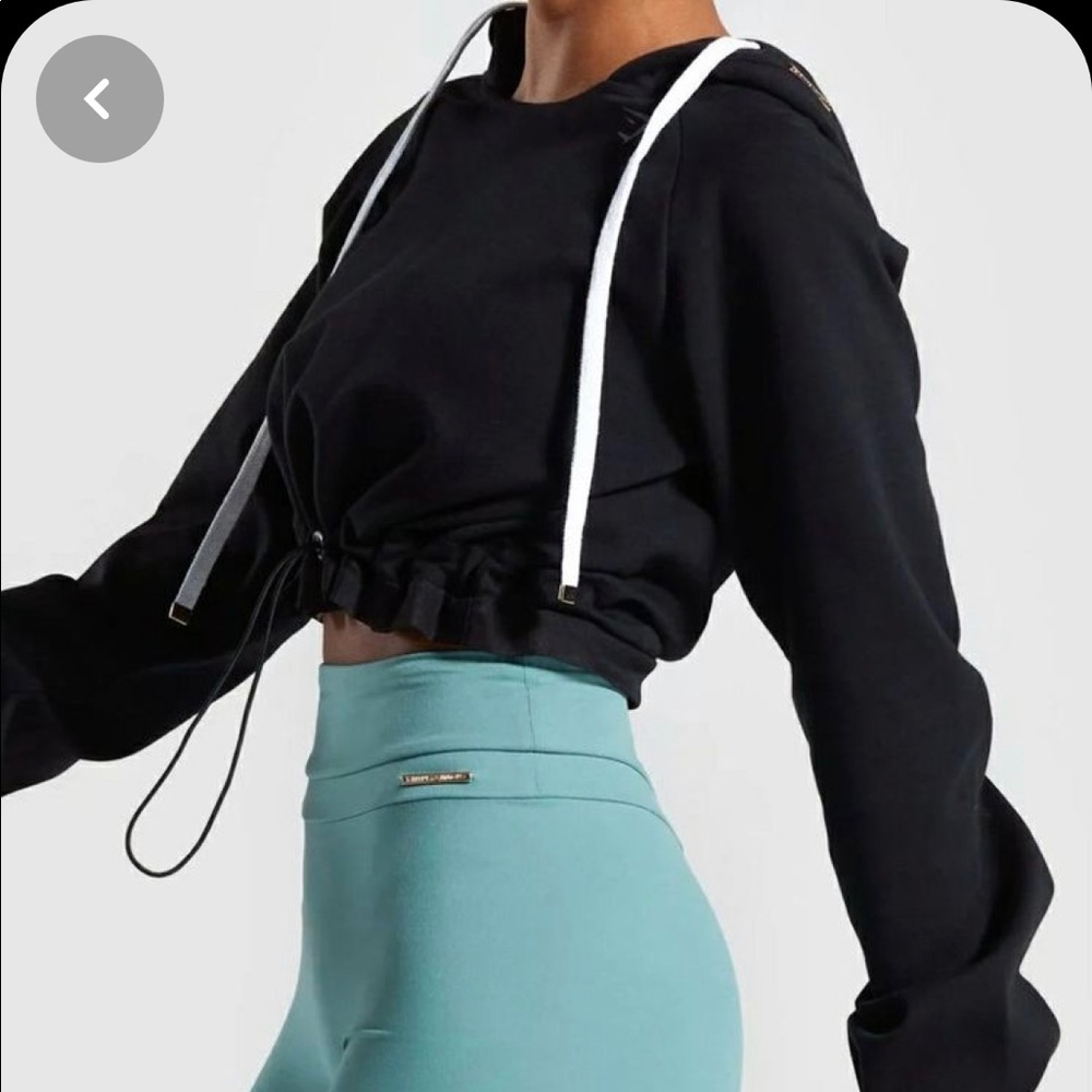 Whitney Simmons X Gymshark V.1 cropped hoodie